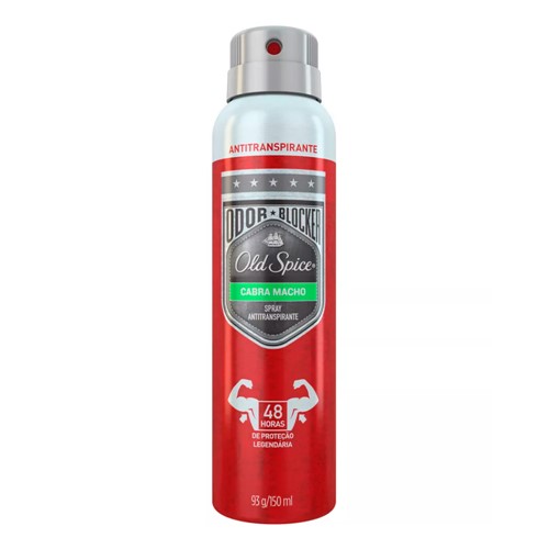 Desodorante Old Spice Cabra Macho Spray Antitranspirante 48h com 150ml