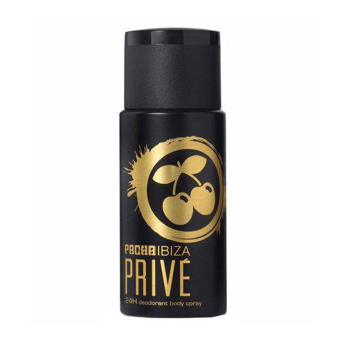 Desodorante Pacha Ibiza Privé Body Spray Masculino - 150 Ml