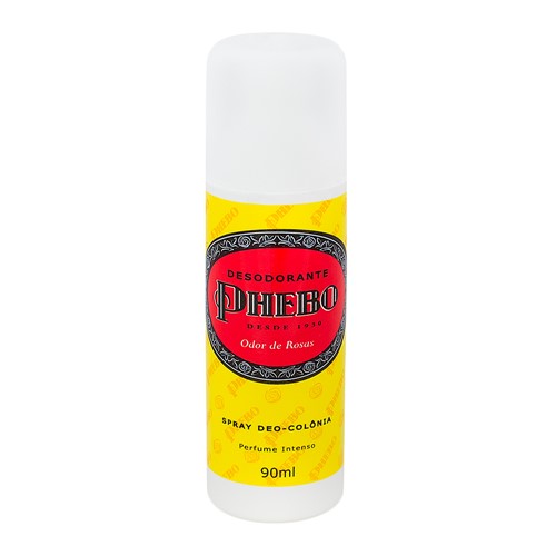Desodorante Phebo Odor de Rosas Spray com 90ml