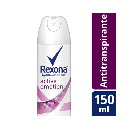 Desodorante Rexona Aerosol Feminino Active Emotion 150ml