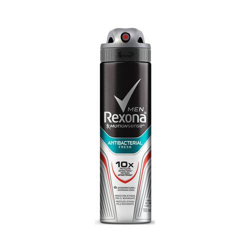 Desodorante Rexona Aerosol Masculino Antibacterial Fresh 150ml