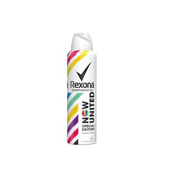 Desodorante Antitranspirante Aerosol Rexona Now United Special Edition 150ml