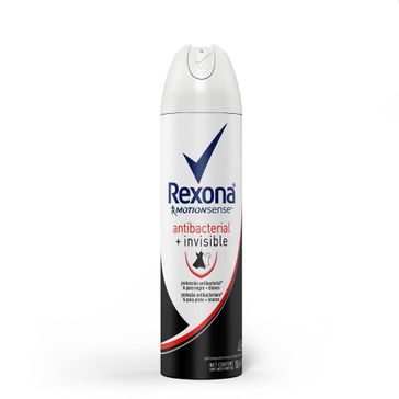 Desodorante Antitranspirante REXONA Feminino Aerosol ANTIBACTERIAL+INVISIBLE 150ml