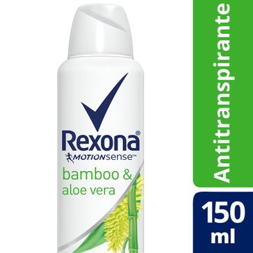 Desodorante Antitranspirante Rexona Fem Aerosol Women Bamboo 150ml