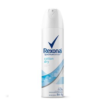 Desodorante Antitranspirante Rexona Feminino Aerosol Cotton Dry 150ml