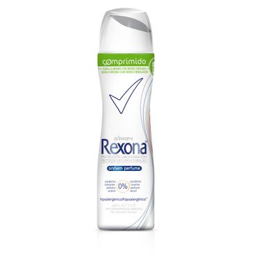 Desodorante Rexona Aerosol Woman Sem Perfume 56g