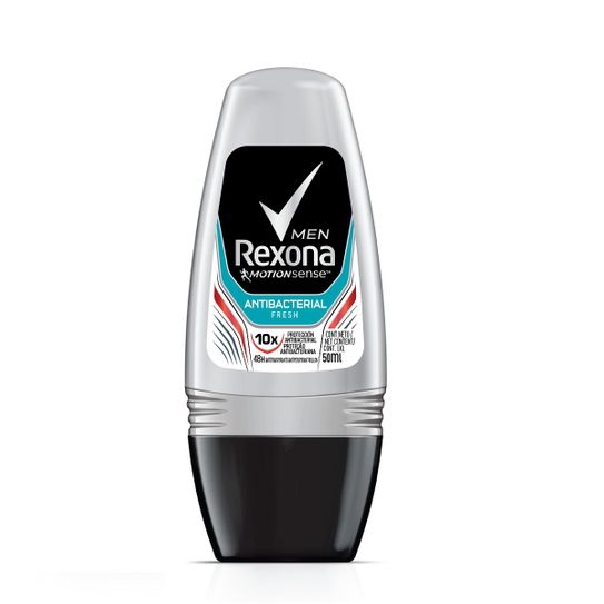 Desodorante Rexona Antibacterial Fresh Men Rollon 50ml