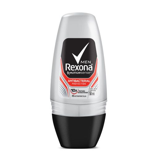 Desodorante Rexona Antibacterial Men Rollon 50ml