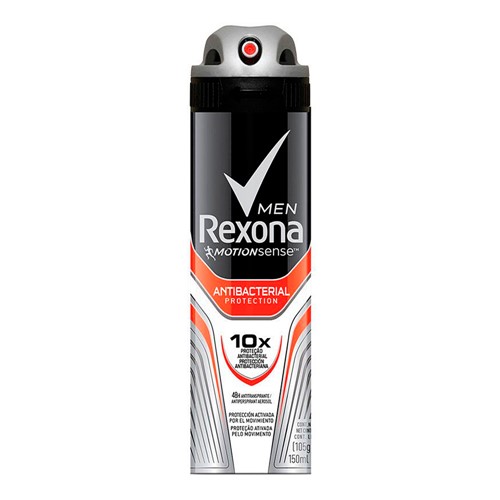 Desodorante Rexona Antibacterial Protection Men Aerosol Antitranspirante 48h 150ml