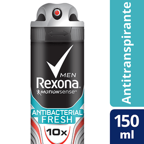 Desodorante Rexona Men Antibacterial Fresh 150ml/90g (aerosol)