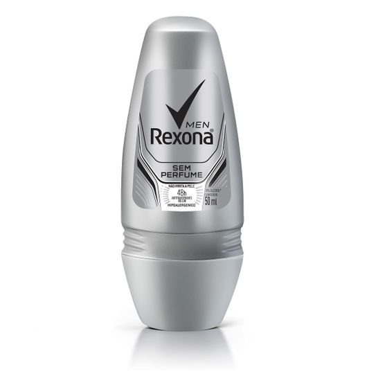 Desodorante Rexona Men Sem Perfume Roll On 50ml