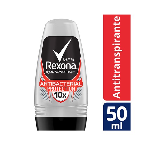 Desodorante Rexona Roll On Masculino Antibacteriano Protection