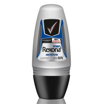 Desodorante Antitranspirante Rexona Masc Rollon ACTIVE DRY/AZUL 50ml
