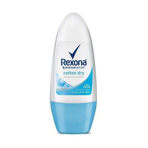 Desodorante Rexona Rollon Feminino Cotton Dry 50ml
