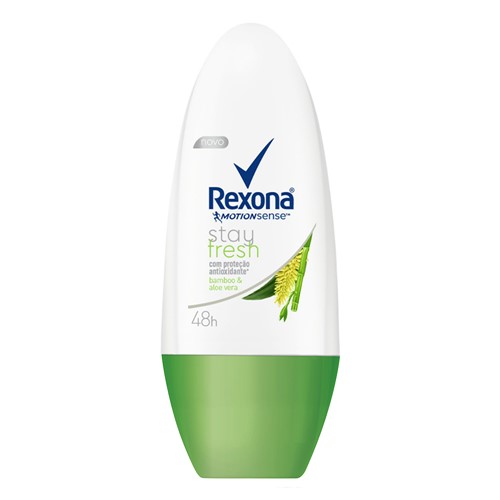 Desodorante Rexona Stay Fresh Bamboo e Aloe Vera Roll-on 50ml Antitranspirante 48h