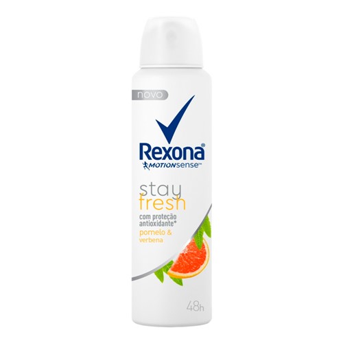 Desodorante Rexona Stay Fresh Pomelo e Verbena Aerosol Antitranspirante 48h 150ml