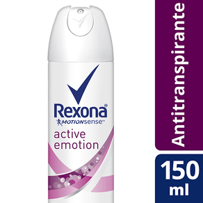 Desodorante Rexona Women Active Emotion 150ml/90g (aerosol)