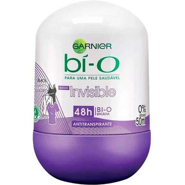 Desodorante Roll On Bi-O Feminino Invisible BW 50ml
