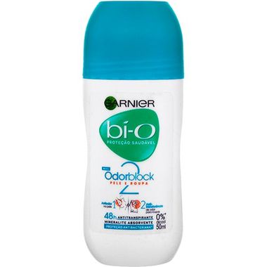 Desodorante Roll On Bi-O Feminino Odorblock 2 50ml