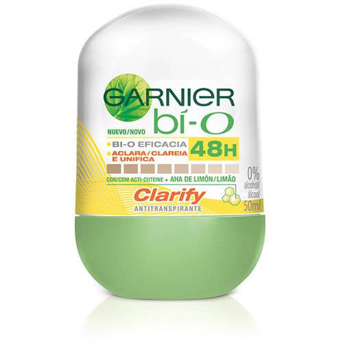Desodorante Roll-on Bío Clarify Renov - 50 Ml - Garnier