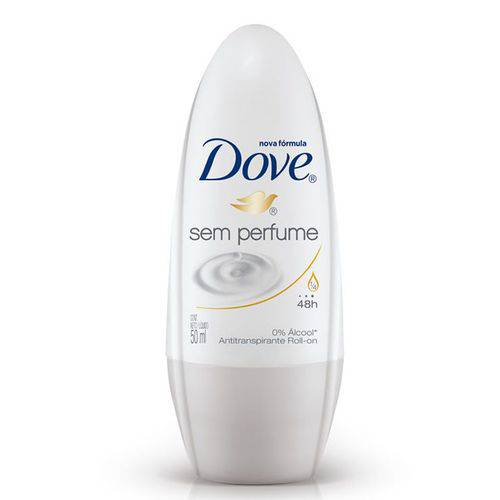 Desodorante Roll On Dove Sem Perfume - 50ml