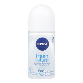 Desodorante Roll On Fresh Natural Nivea 50mL