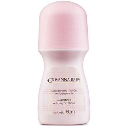 Desodorante Roll-On Giovanna Baby Feminino Rosa 50ml