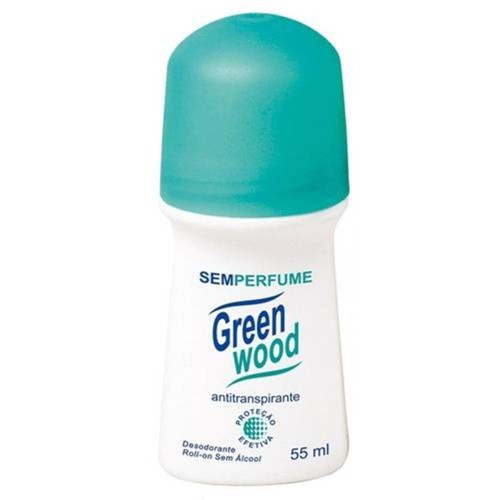 Desodorante Roll-On Greenwood Sem Perfume Antitranspirante 55ml