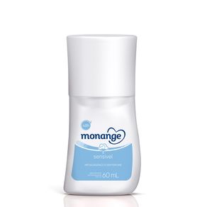 Desodorante Roll-On Monange Sem Perfume com 60ml