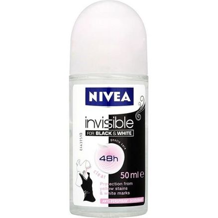 Desodorante Roll-On Nivea Feminino Black White Clear 50ml