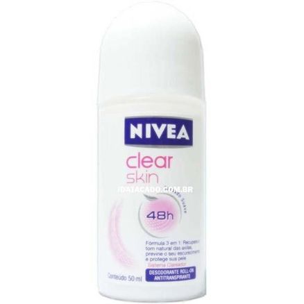Desodorante Roll-On Nivea Feminino Clear Skin 50ml