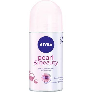 Desodorante Roll On Nivea Feminino Pearl Beauty 50ml