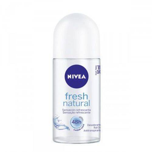 Desodorante Roll On Nivea Natural Fresh