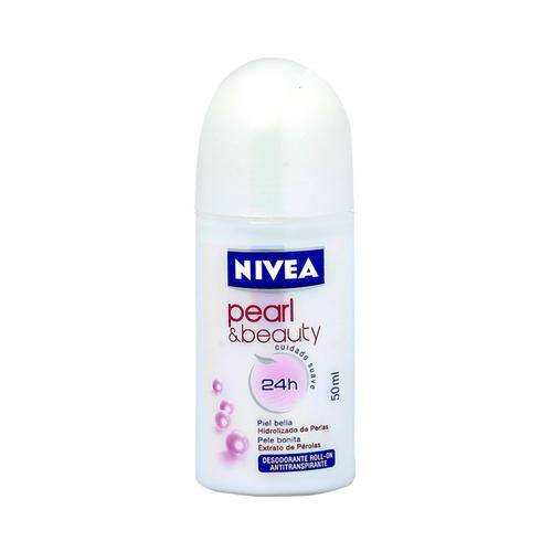 Desodorante Roll On Nivea Pearl Beauty com 50 Ml
