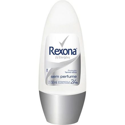 Desodorante Roll-On Rexona Feminino Sem Perfume 50ml