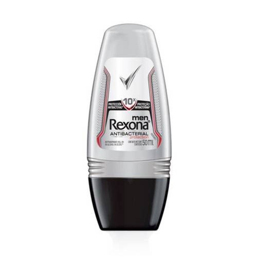 Desodorante Roll On Rexona Men Antibacteriano 50ml