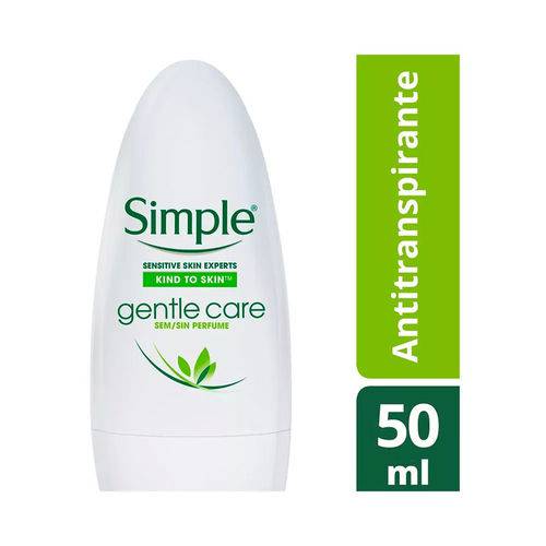 Desodorante Rollon Simple Gentle Care 50ml