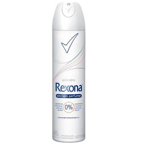 Desodorante Sem Perfume Aeresol Rexona 150ml