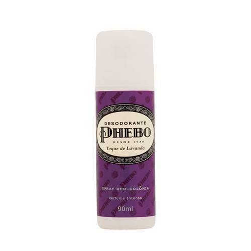 Desodorante Spray Phebo Toque de Lavanda com 90 Ml