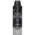 Desodorante Tres Marchand Black Aerosol 150mL