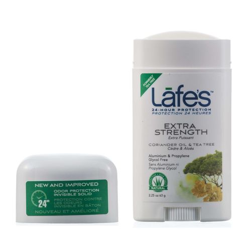 Desodorante Twist Extra Strength Coriander e Tea Tree (Melaleuca) 63g – Lafe’s