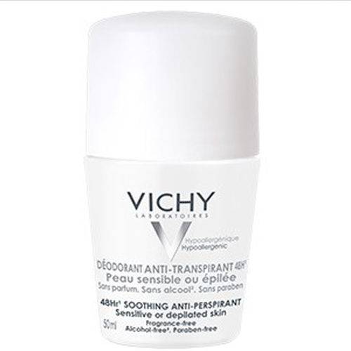 Desodorante Vichy para Pele Sensível 48h Roll-on 50ml