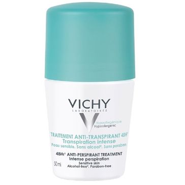 Desodorante Vichy Roll On Tranpiração Intensa 48 Horas 50ml