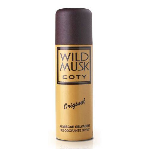 Desodorante Wild Musk Spray Caixa com 12 - 90ml