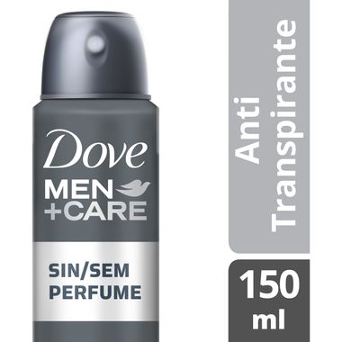 Desodorate Aerosol Dove Men Care Sem Perfume 89g Desodorante Aerosol Dove Men Care Sem Perfume 89g