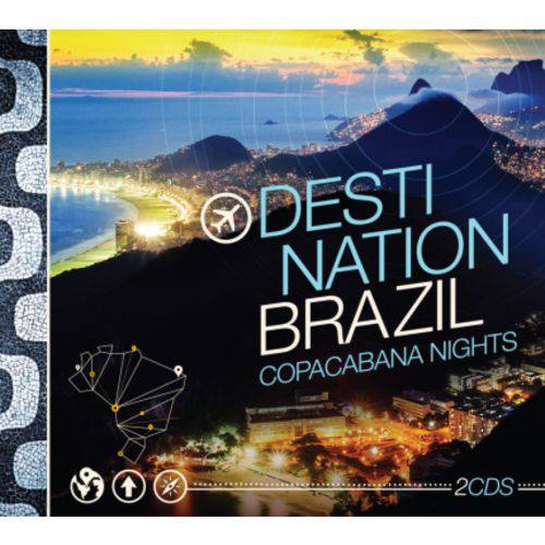 Destination Brazil Copacabana Nights - 2 Cds Música Eletrônica