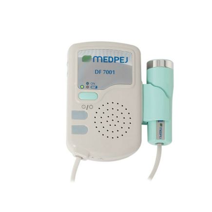 Detector Fetal Portátil - Medpej - DF-7001-N C/ Bateria e Carregador