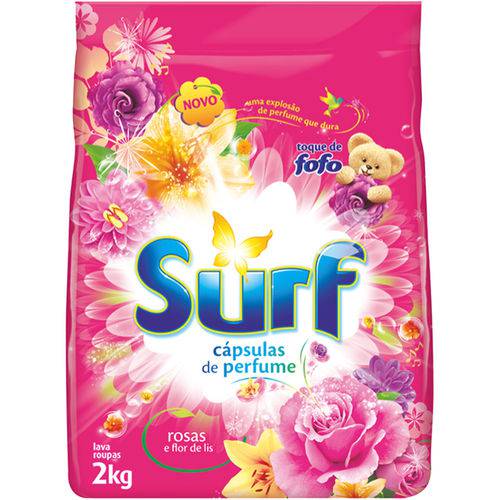 Deterg Po Surf 2kg-sache Flor Lis