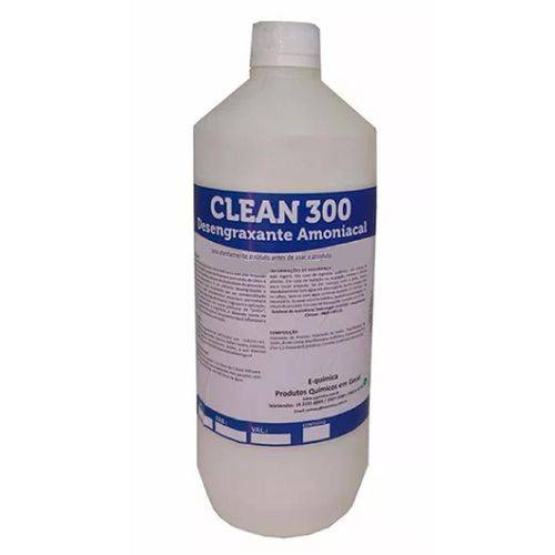 Detergente Amoniacal Concentrado Clean 300 1litro