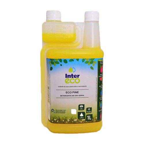 Detergente Desengraxante Eco Pine 1 Litro InterEco